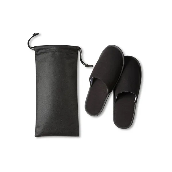 Prime Line. Travel Slippers In Pouch. - Prime Line. Travel Slippers In Pouch. - Image 0 of 2