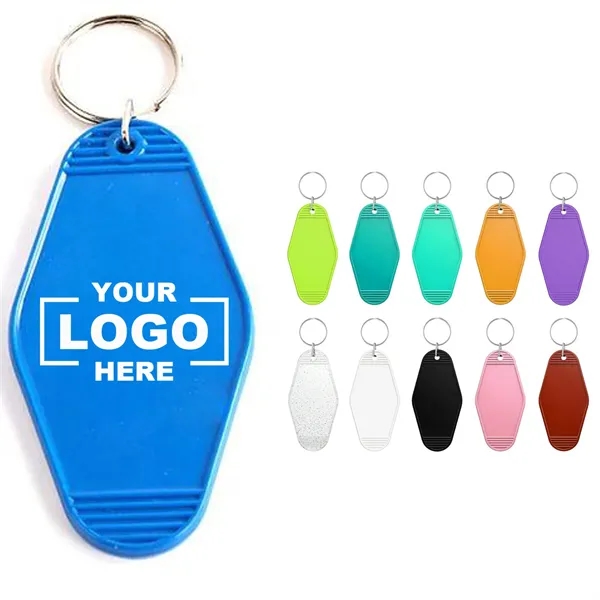 Plastic Colorful Keychain - Plastic Colorful Keychain - Image 0 of 6