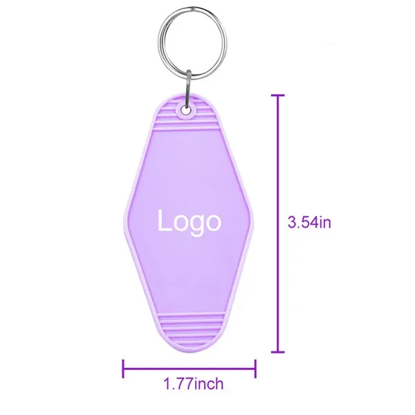 Plastic Colorful Keychain - Plastic Colorful Keychain - Image 1 of 6