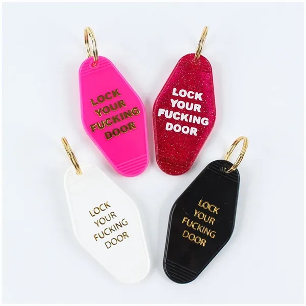 Plastic Colorful Keychain - Plastic Colorful Keychain - Image 2 of 6