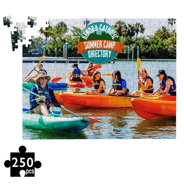 250 Piece Retail Quality Full Color Custom Jigsaw Puzzle - 250 Piece Retail Quality Full Color Custom Jigsaw Puzzle - Image 0 of 4