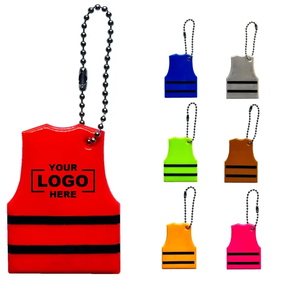 Safety Vest Nighttime Keychains - Safety Vest Nighttime Keychains - Image 0 of 7