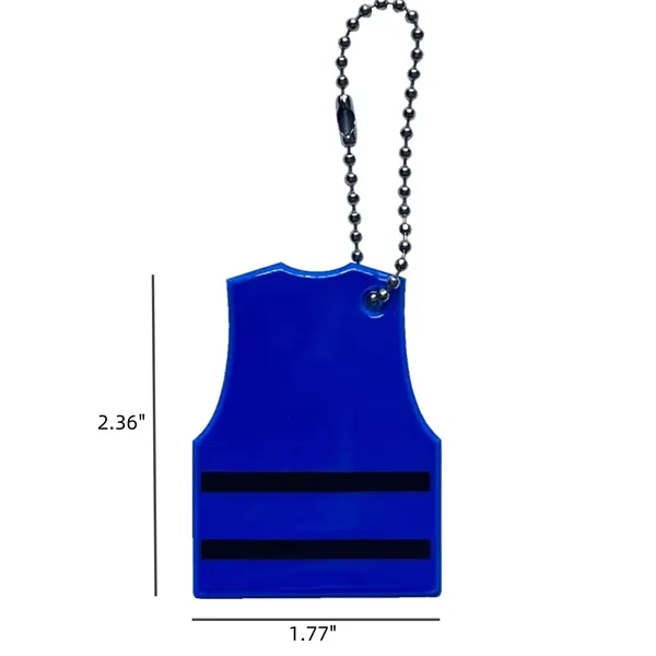 Safety Vest Nighttime Keychains - Safety Vest Nighttime Keychains - Image 1 of 7