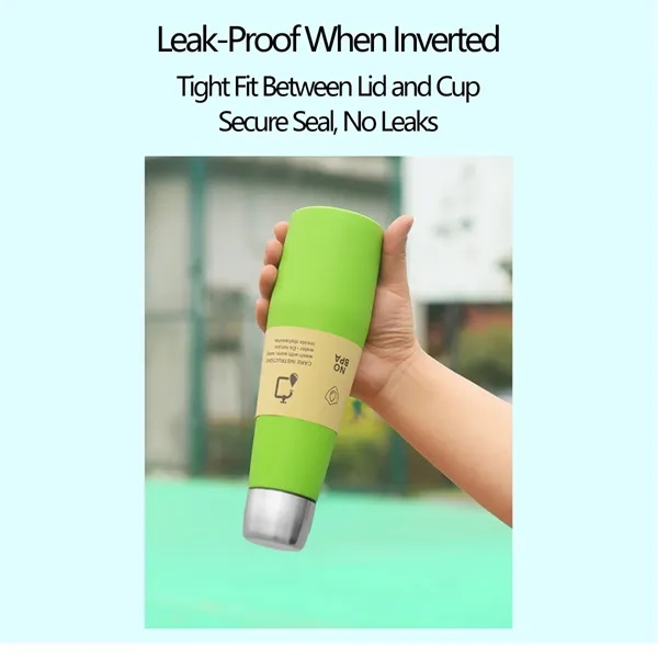 18OZ 304 Stainless Steel Vacuum Outdoor Sports Water Bottle - 18OZ 304 Stainless Steel Vacuum Outdoor Sports Water Bottle - Image 3 of 9