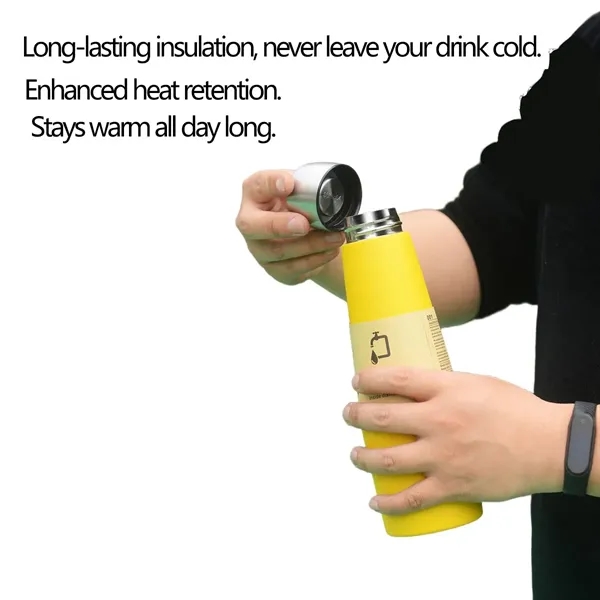 18OZ 304 Stainless Steel Vacuum Outdoor Sports Water Bottle - 18OZ 304 Stainless Steel Vacuum Outdoor Sports Water Bottle - Image 4 of 9