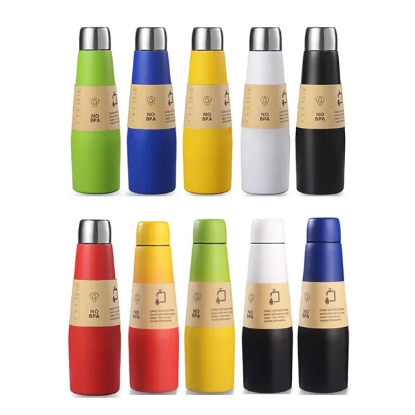 18OZ 304 Stainless Steel Vacuum Outdoor Sports Water Bottle - 18OZ 304 Stainless Steel Vacuum Outdoor Sports Water Bottle - Image 9 of 9