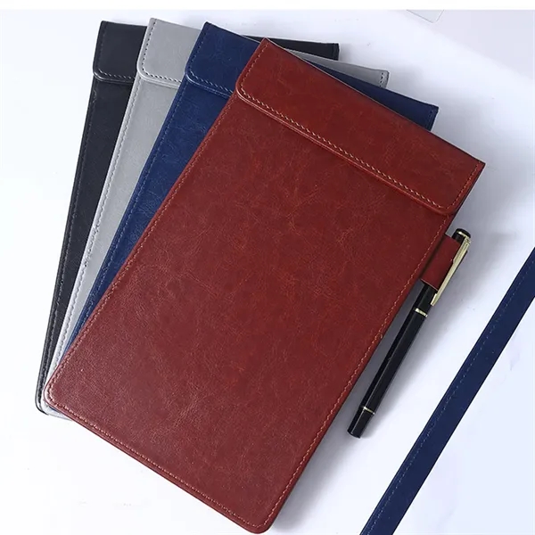 PU Leather Magnetic Clipboard Writing Pad Menu Board - PU Leather Magnetic Clipboard Writing Pad Menu Board - Image 4 of 4