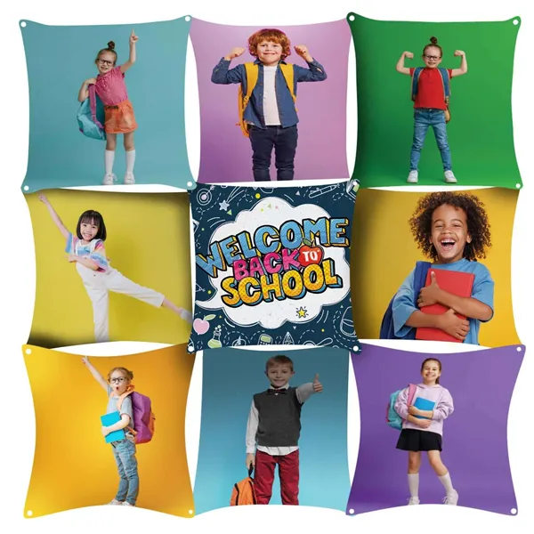 Micro GeoMetrix Checkerboard Graphic Panels - Micro GeoMetrix Checkerboard Graphic Panels - Image 0 of 2