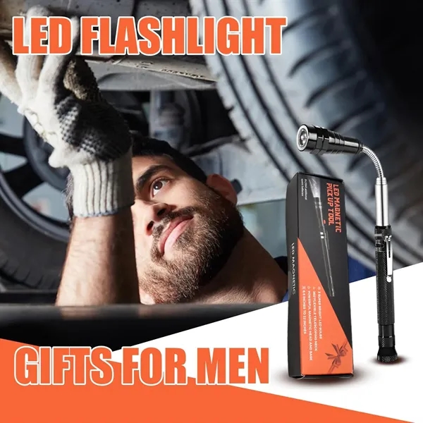 Telescoping LED Magnetic Pickup Tool - Telescoping LED Magnetic Pickup Tool - Image 2 of 4