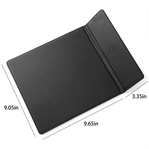 Mouse Pad 15W Wireless Charging Waterproof With Stand - Mouse Pad 15W Wireless Charging Waterproof With Stand - Image 1 of 8