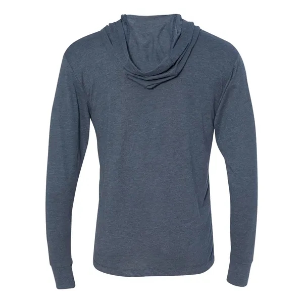 Next Level Unisex Triblend Hooded Long Sleeve Pullover T-... - Next Level Unisex Triblend Hooded Long Sleeve Pullover T-... - Image 7 of 35
