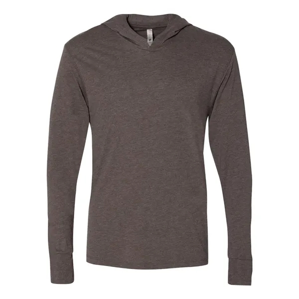 Next Level Unisex Triblend Hooded Long Sleeve Pullover T-... - Next Level Unisex Triblend Hooded Long Sleeve Pullover T-... - Image 8 of 35