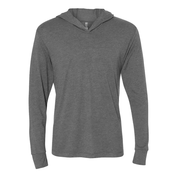 Next Level Unisex Triblend Hooded Long Sleeve Pullover T-... - Next Level Unisex Triblend Hooded Long Sleeve Pullover T-... - Image 12 of 35
