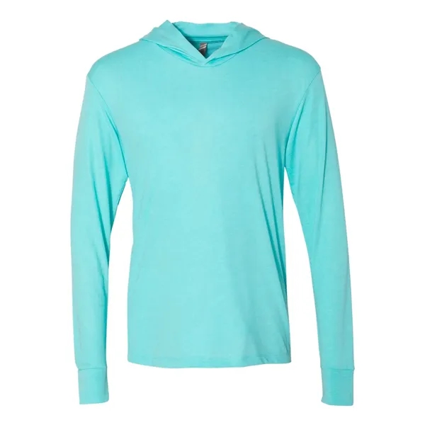 Next Level Unisex Triblend Hooded Long Sleeve Pullover T-... - Next Level Unisex Triblend Hooded Long Sleeve Pullover T-... - Image 17 of 35