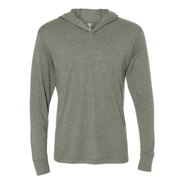 Next Level Unisex Triblend Hooded Long Sleeve Pullover T-... - Next Level Unisex Triblend Hooded Long Sleeve Pullover T-... - Image 19 of 35