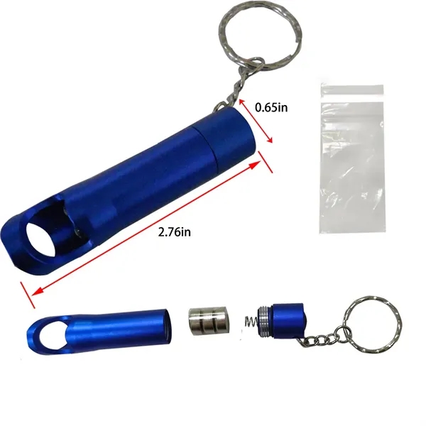 LED Light Beer Bottle Opener Keychain - LED Light Beer Bottle Opener Keychain - Image 1 of 4