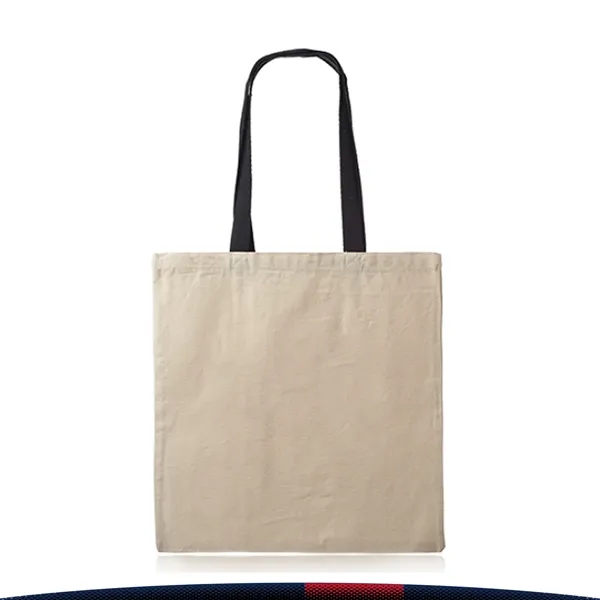 Bizza Cotton Canvas Tote Bag - Bizza Cotton Canvas Tote Bag - Image 3 of 6