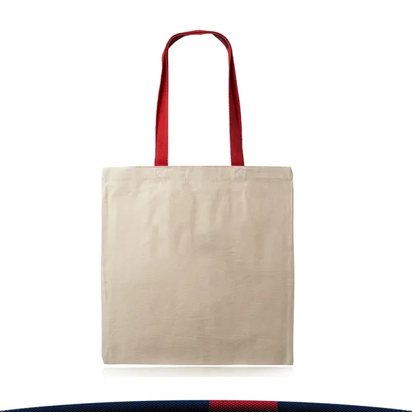 Bizza Cotton Canvas Tote Bag - Bizza Cotton Canvas Tote Bag - Image 5 of 6
