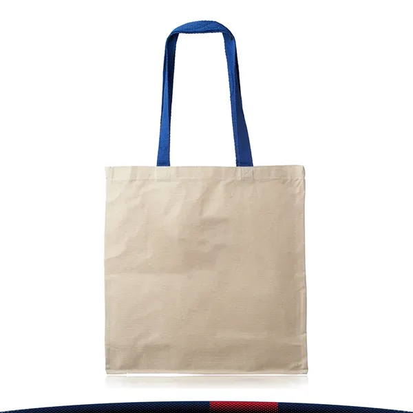 Bizza Cotton Canvas Tote Bag - Bizza Cotton Canvas Tote Bag - Image 6 of 6
