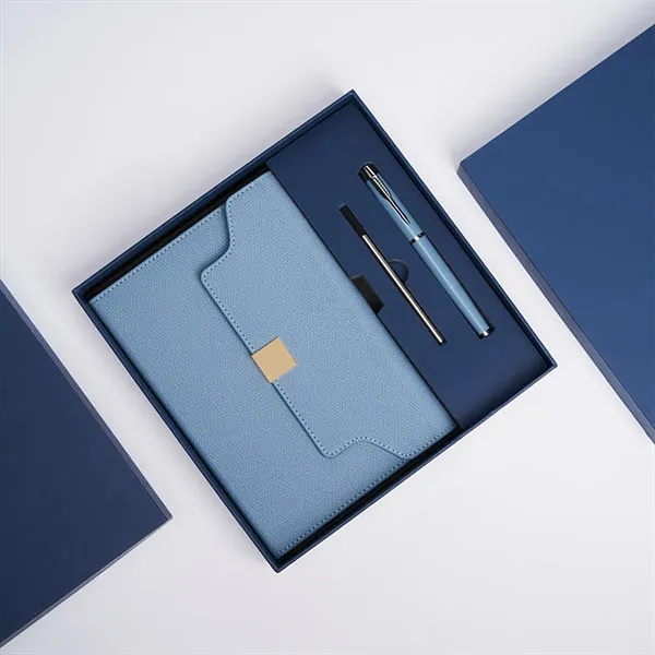 Notebook 3-In-1 Gift Box Set Premium Souvenir Business - Notebook 3-In-1 Gift Box Set Premium Souvenir Business - Image 4 of 9