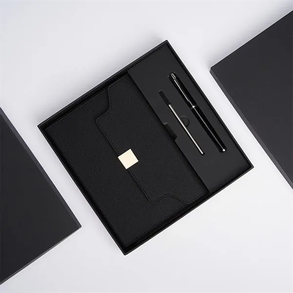 Notebook 3-In-1 Gift Box Set Premium Souvenir Business - Notebook 3-In-1 Gift Box Set Premium Souvenir Business - Image 7 of 9