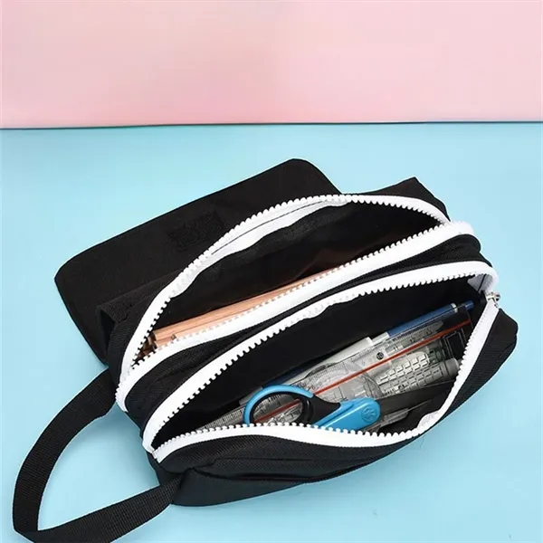 Pencil Case Large Capacity Simple Stationery Bag - Pencil Case Large Capacity Simple Stationery Bag - Image 2 of 6