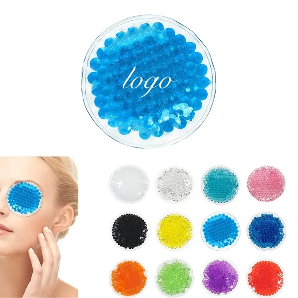 Reusable Round Shaped Hot/Cold Gel Pack - Reusable Round Shaped Hot/Cold Gel Pack - Image 0 of 13