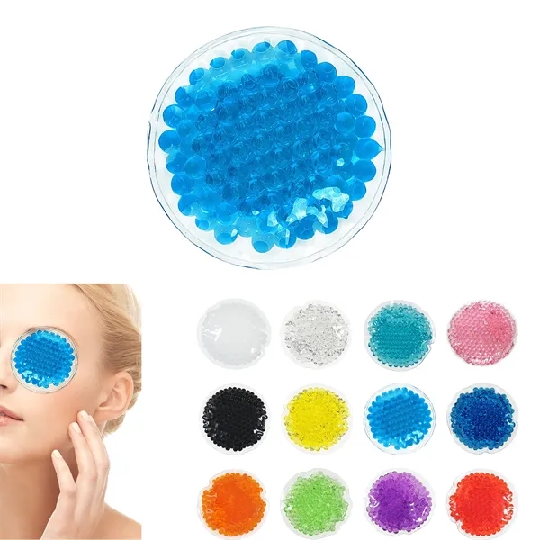 Reusable Round Shaped Hot/Cold Gel Pack - Reusable Round Shaped Hot/Cold Gel Pack - Image 1 of 13