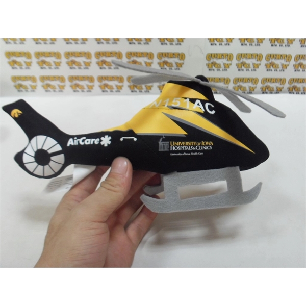 Custom Plush Helicopter