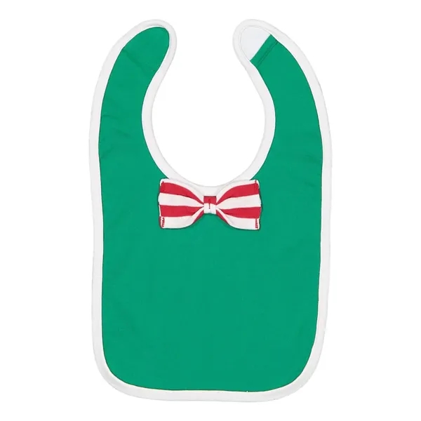 Rabbit Skins Infant Baby Rib Bow Tie Bib - Rabbit Skins Infant Baby Rib Bow Tie Bib - Image 2 of 6