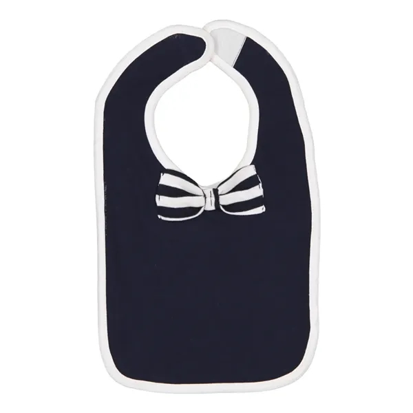 Rabbit Skins Infant Baby Rib Bow Tie Bib - Rabbit Skins Infant Baby Rib Bow Tie Bib - Image 5 of 6