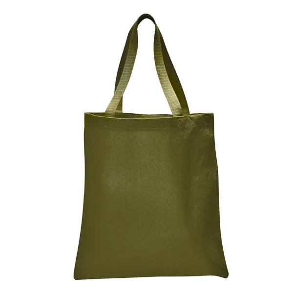 12 oz. Cotton Canvas Tote Bag with Web Handles - 12 oz. Cotton Canvas Tote Bag with Web Handles - Image 0 of 26