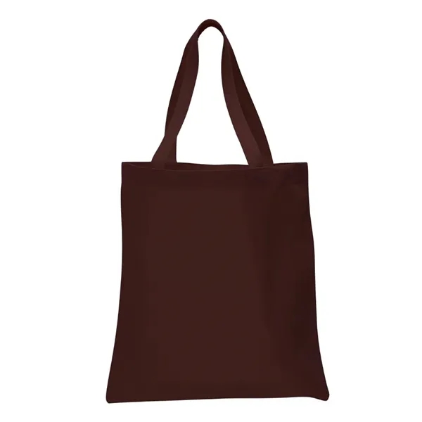 12 oz. Cotton Canvas Tote Bag with Web Handles - 12 oz. Cotton Canvas Tote Bag with Web Handles - Image 4 of 26