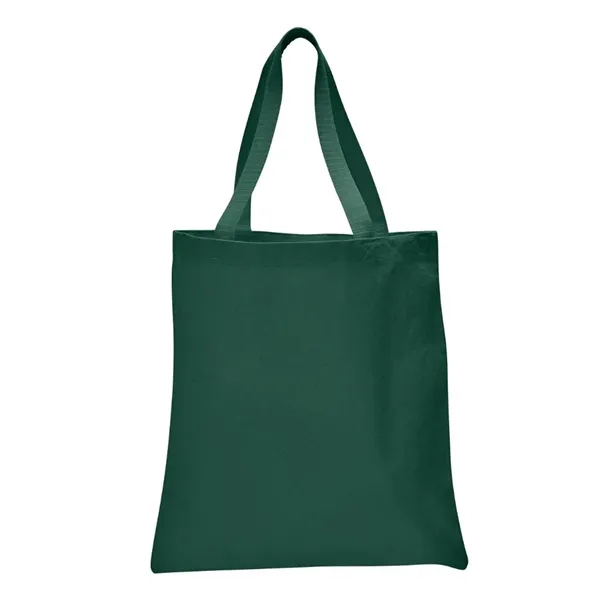12 oz. Cotton Canvas Tote Bag with Web Handles - 12 oz. Cotton Canvas Tote Bag with Web Handles - Image 5 of 26