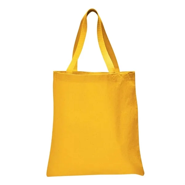 12 oz. Cotton Canvas Tote Bag with Web Handles - 12 oz. Cotton Canvas Tote Bag with Web Handles - Image 6 of 26