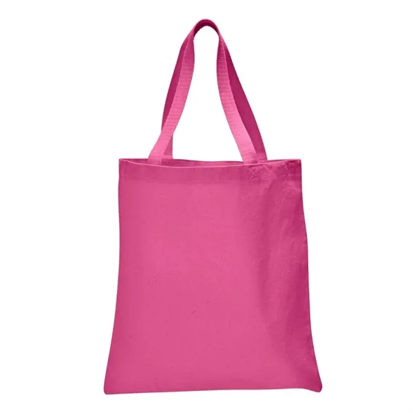 12 oz. Cotton Canvas Tote Bag with Web Handles - 12 oz. Cotton Canvas Tote Bag with Web Handles - Image 8 of 26