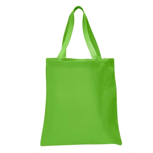 12 oz. Cotton Canvas Tote Bag with Web Handles - 12 oz. Cotton Canvas Tote Bag with Web Handles - Image 12 of 26
