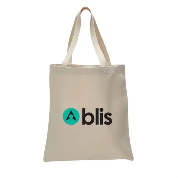 12 oz. Cotton Canvas Tote Bag with Web Handles - 12 oz. Cotton Canvas Tote Bag with Web Handles - Image 13 of 26