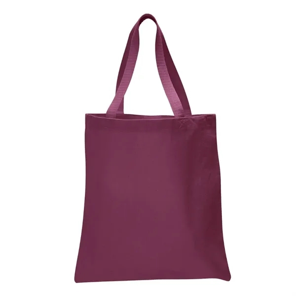 12 oz. Cotton Canvas Tote Bag with Web Handles - 12 oz. Cotton Canvas Tote Bag with Web Handles - Image 15 of 26