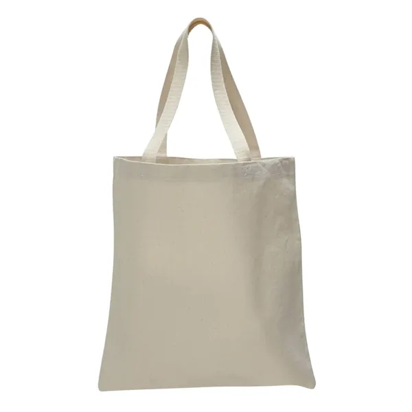 12 oz. Cotton Canvas Tote Bag with Web Handles - 12 oz. Cotton Canvas Tote Bag with Web Handles - Image 16 of 26