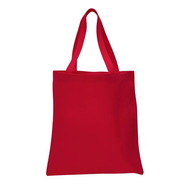 12 oz. Cotton Canvas Tote Bag with Web Handles - 12 oz. Cotton Canvas Tote Bag with Web Handles - Image 20 of 26