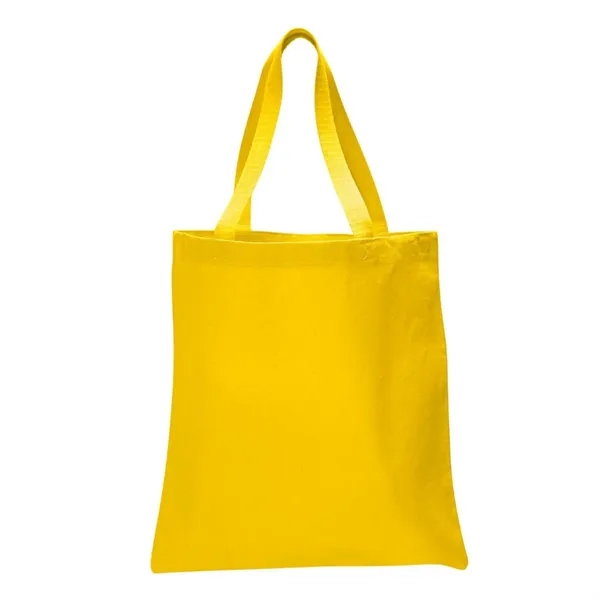 12 oz. Cotton Canvas Tote Bag with Web Handles - 12 oz. Cotton Canvas Tote Bag with Web Handles - Image 26 of 26