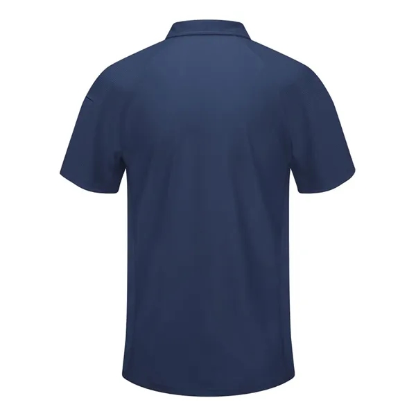 Red Kap Men's Performance Knit® Flex Series Active Polo - Red Kap Men's Performance Knit® Flex Series Active Polo - Image 8 of 16