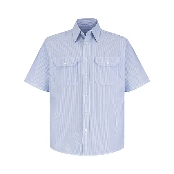 Red Kap Men's Deluxe Short Sleeve Uniform Shirt - Red Kap Men's Deluxe Short Sleeve Uniform Shirt - Image 1 of 2