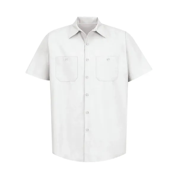 Red Kap Men's Industrial Short Sleeve Work Shirt - Red Kap Men's Industrial Short Sleeve Work Shirt - Image 56 of 56