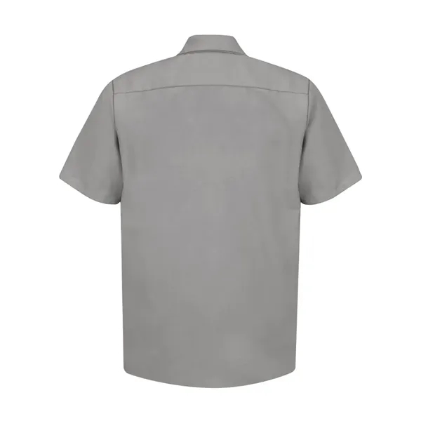Red Kap Men's Tall Industrial Short Sleeve Work Shirt - Red Kap Men's Tall Industrial Short Sleeve Work Shirt - Image 19 of 42