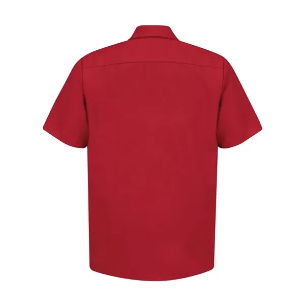 Red Kap Men's Tall Industrial Short Sleeve Work Shirt - Red Kap Men's Tall Industrial Short Sleeve Work Shirt - Image 34 of 42