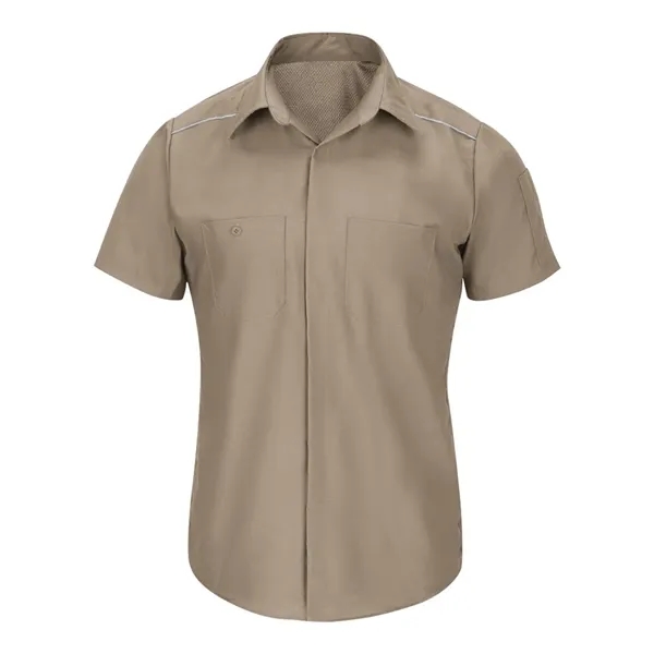 Red Kap Men's Short Sleeve Pro Airflow Work Shirt - Red Kap Men's Short Sleeve Pro Airflow Work Shirt - Image 5 of 10