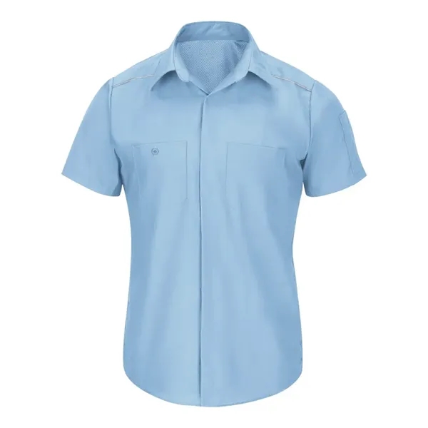 Red Kap Men's Short Sleeve Pro Airflow Work Shirt - Red Kap Men's Short Sleeve Pro Airflow Work Shirt - Image 7 of 10