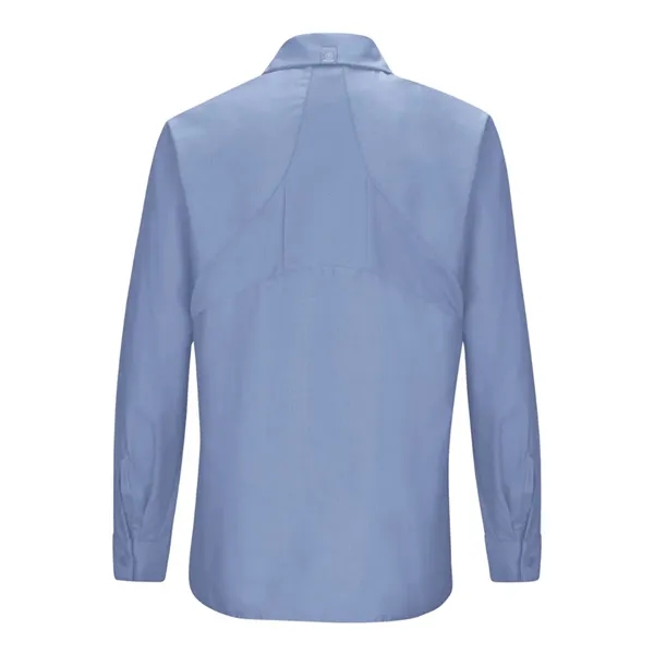 Red Kap Women's Long Sleeve Mimix Work Shirt - Red Kap Women's Long Sleeve Mimix Work Shirt - Image 8 of 10